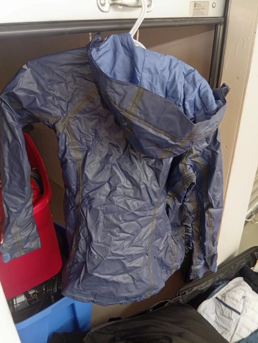 Columbia Omni-Heat Lightweight Hooded Jacket XS Blue - photo 2