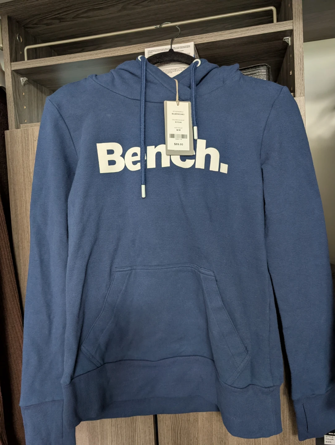 Women's Bench Blue Hoodie