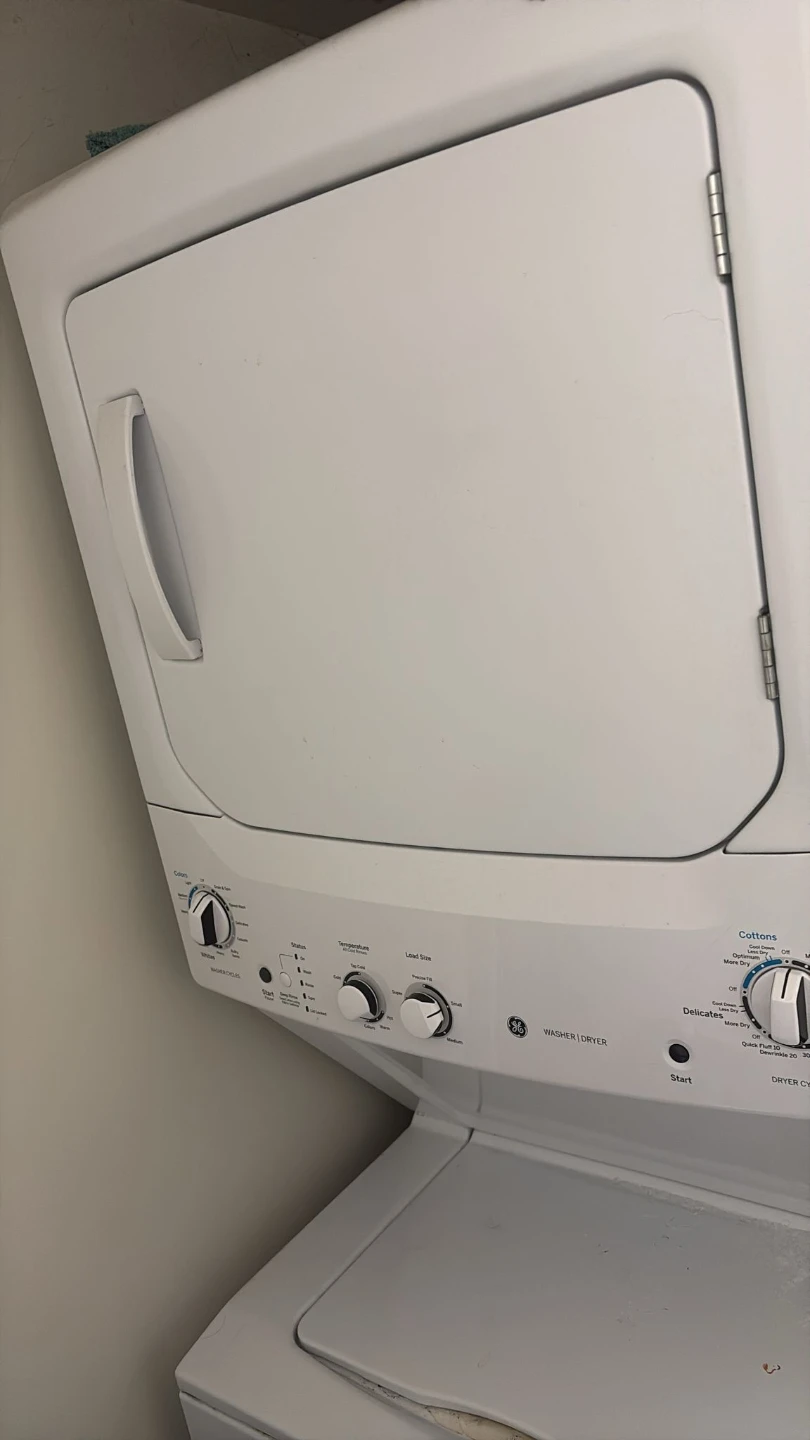 GE Stacked Washer and Dryer - photo 4