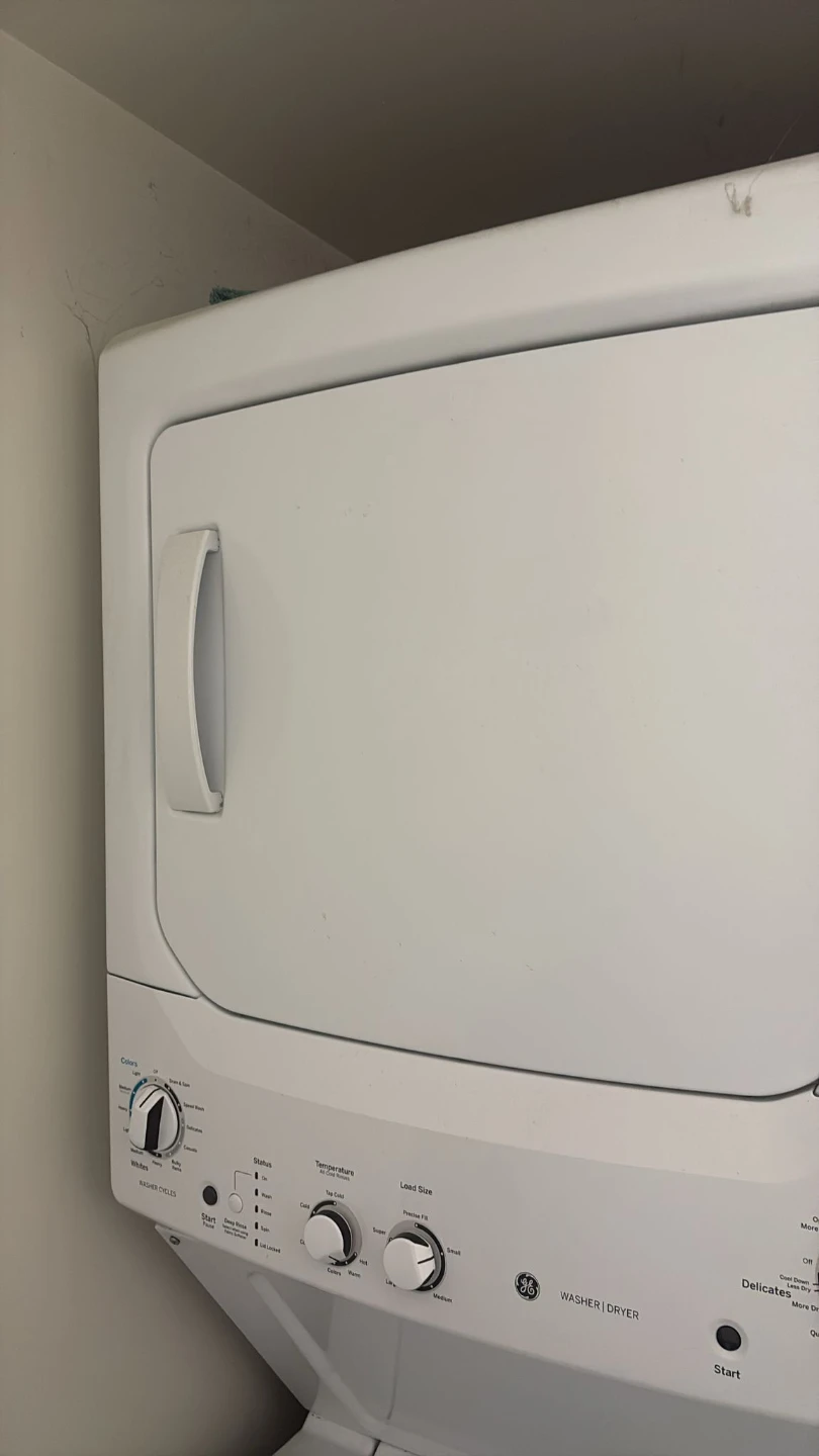 GE Stacked Washer and Dryer - photo 5