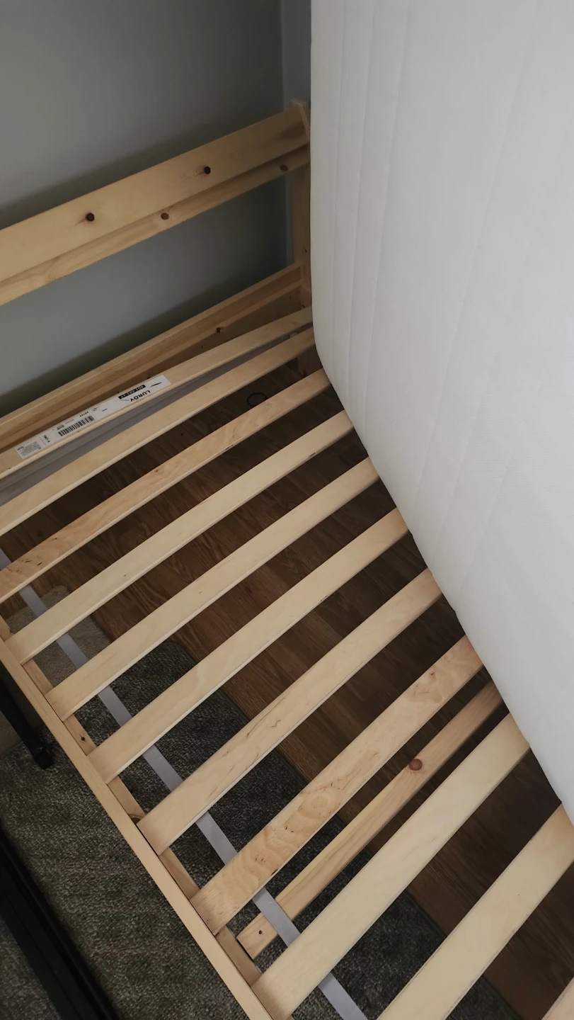 IKEA LURÖY Slatted Bed Base includes almost new mattress - photo 2