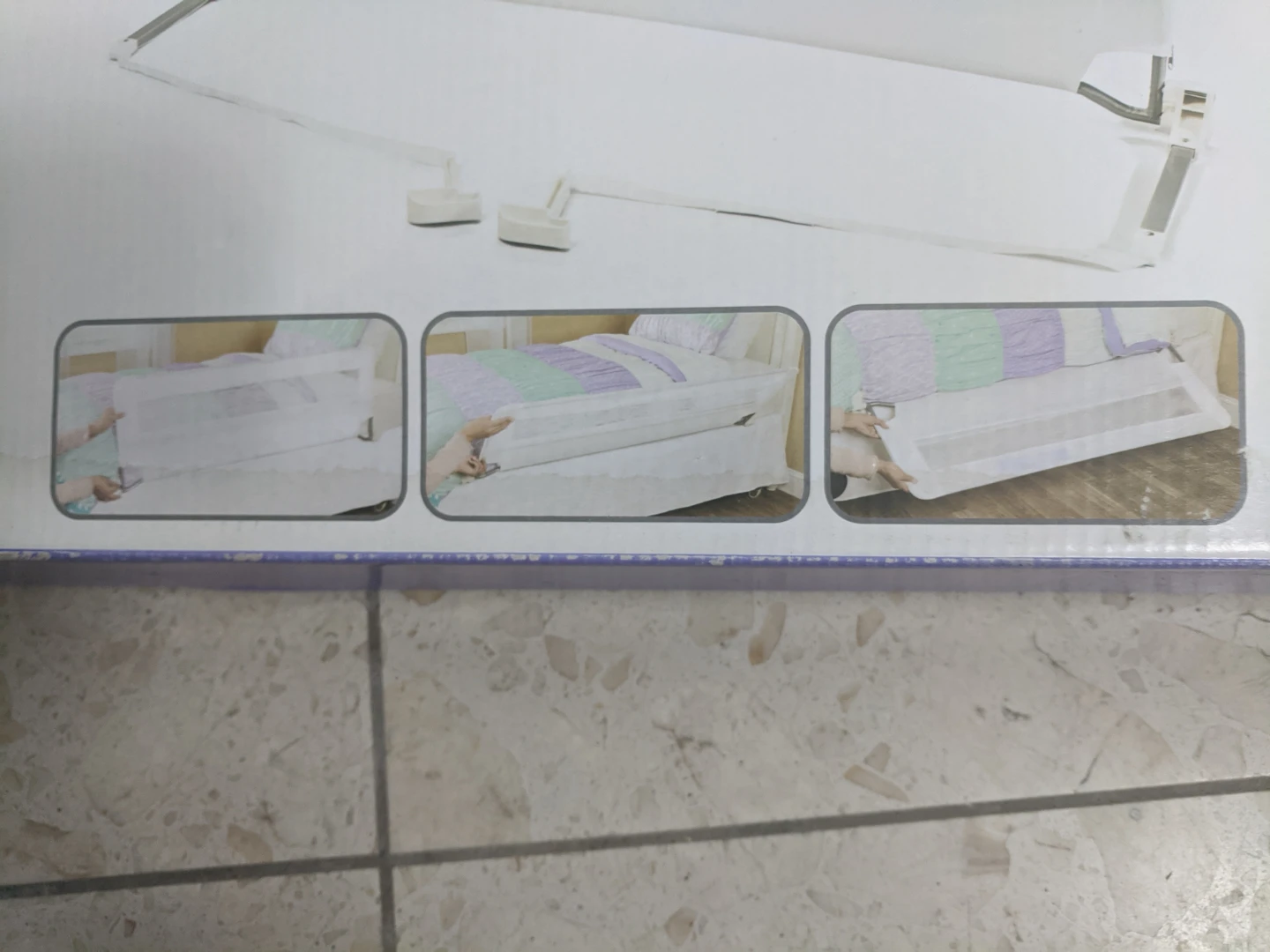Baby Essentials Safety XL Swing Down Bed Rail - photo 4
