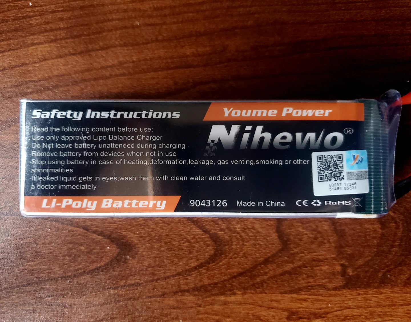Nihewo 4S 4500mah 80C Lipo Batteries (2x)  **Like New** - photo 5