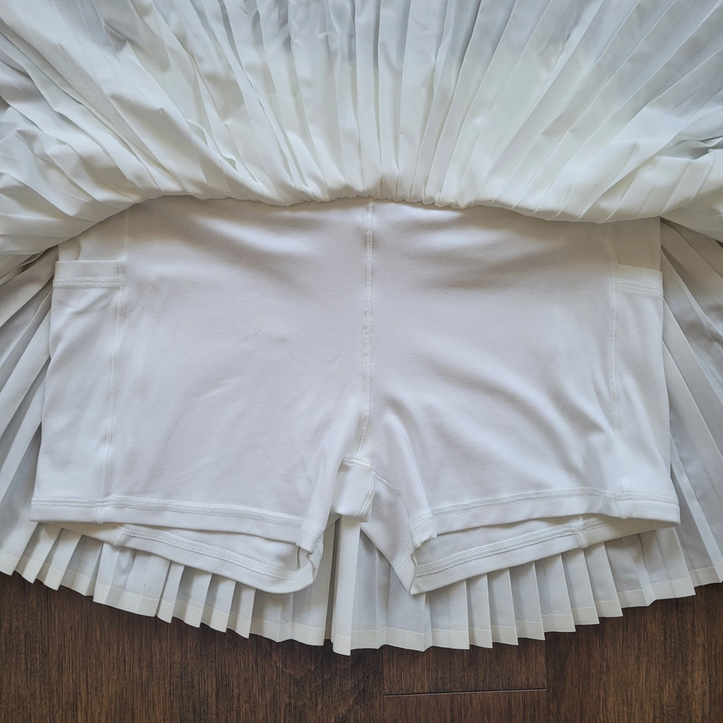 Offline by Aerie Real Me Tennis Skirt with Shorts White - photo 2