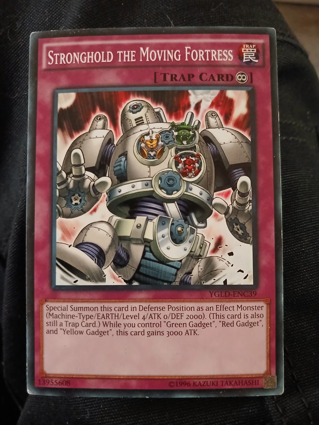 Yu-Gi-Oh! "Stronghold the Moving Fortress" Trap Card