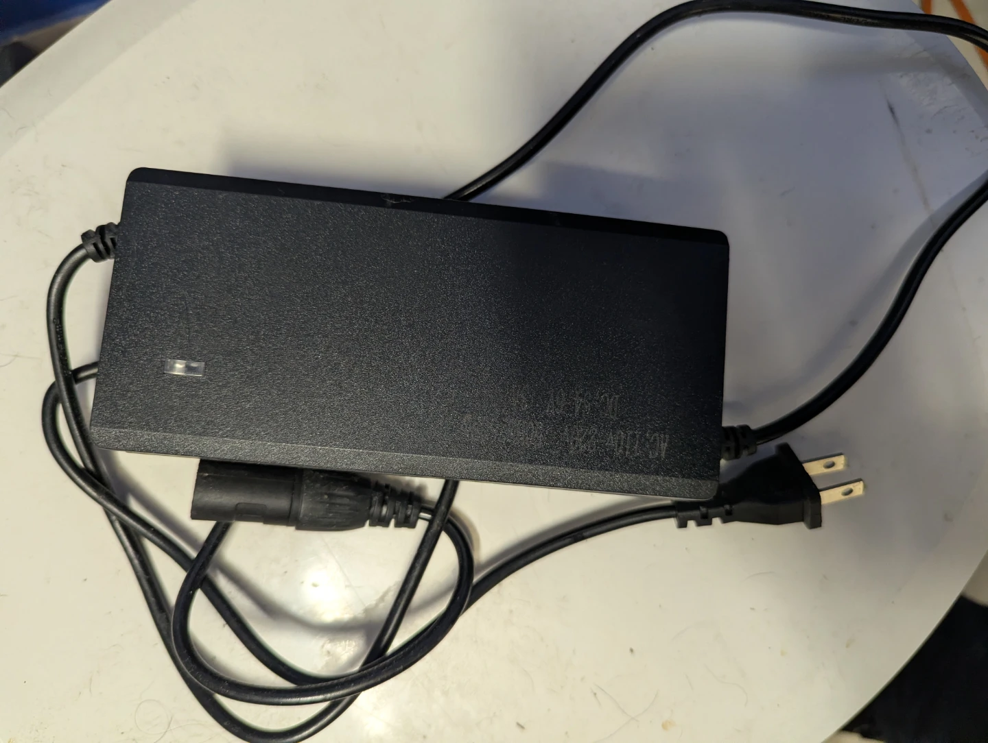 Black Electric Bike Battery Charger