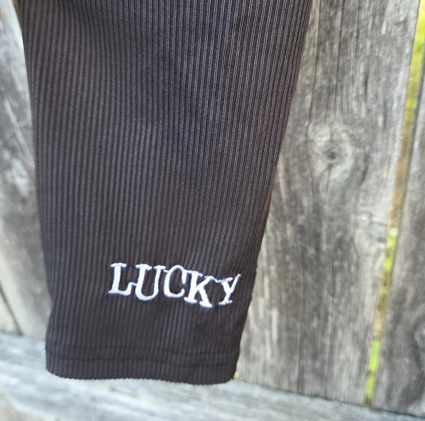 Lucky Label Black Ribbed Full Zip Jumpsuit - photo 4