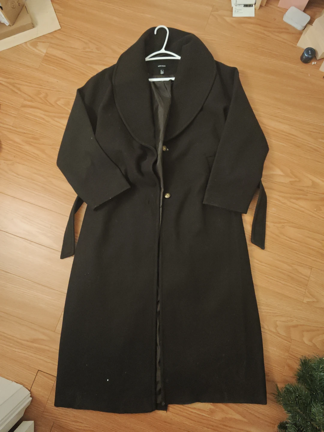 Vero Moda Long Wool Coat - Size L