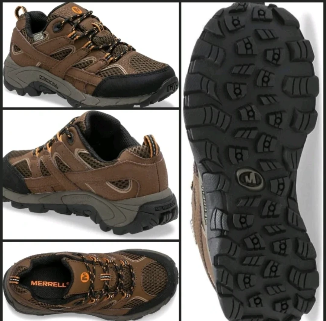 Merrell Moab 2 Low Hiking Sneaker Waterproof Kid's 5.5 - photo 2