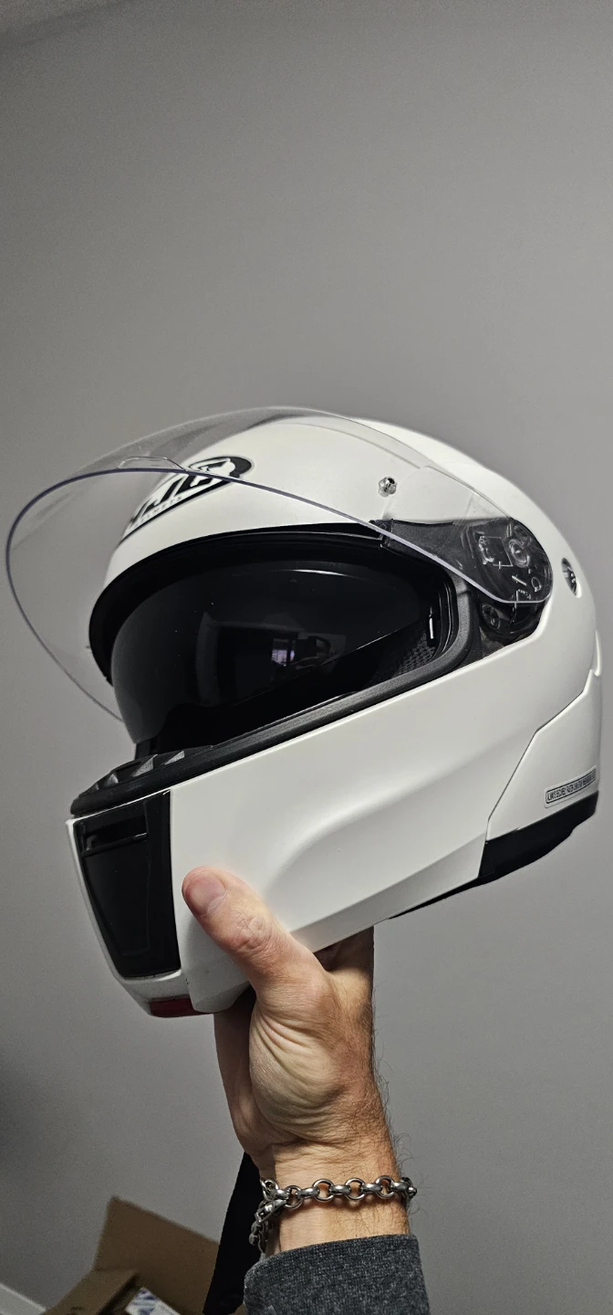 HJC CL-MAX 4 Motorcycle Helmet - White - photo 5