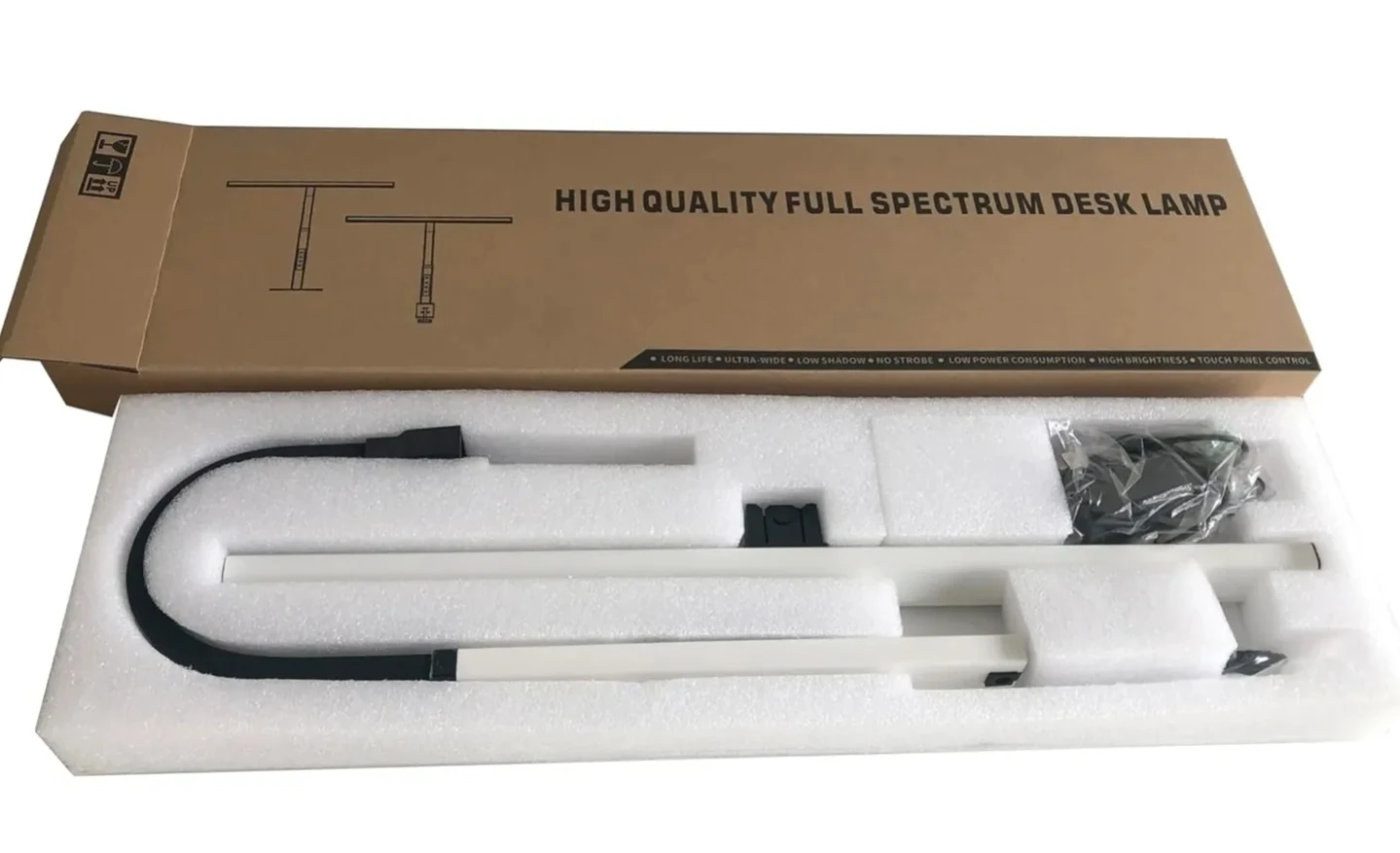 Full Spectrum LED Desk Lamp with Adjustable Brightness and Modes - photo 5