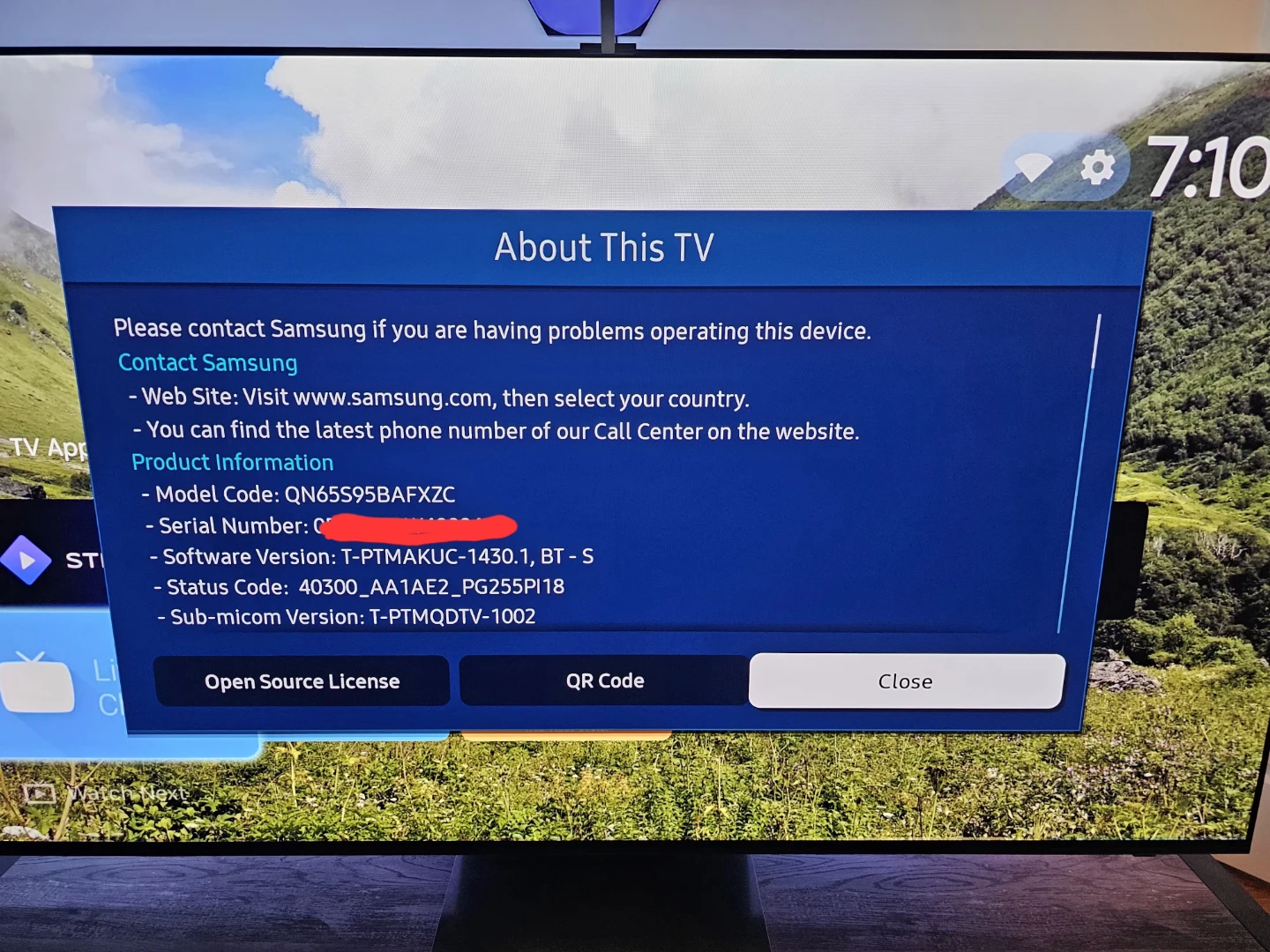Samsung OLED Smart TV 65 inch - photo 2