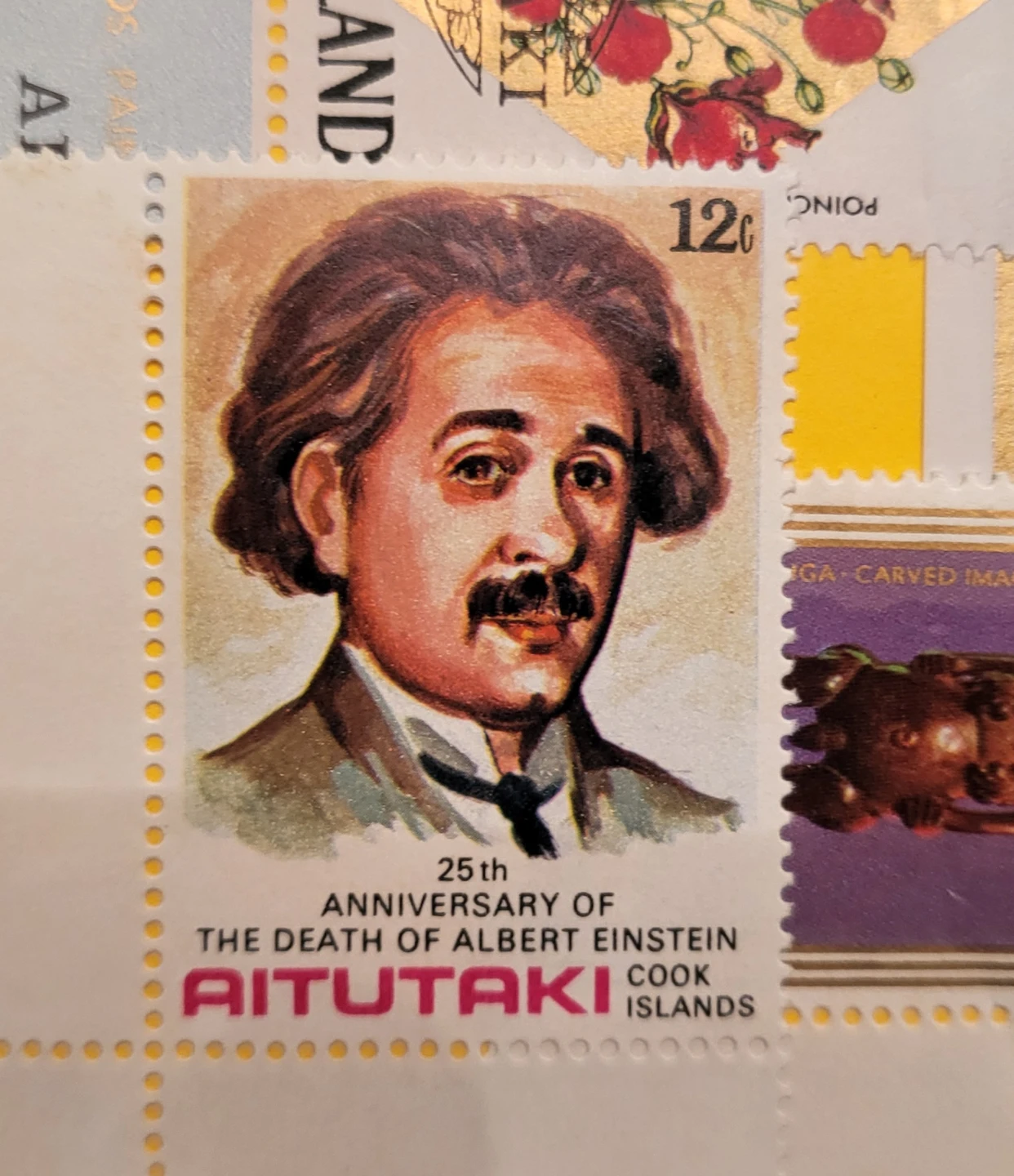 Vintage Cook Islands Aitutaki Stamp Collection - photo 4