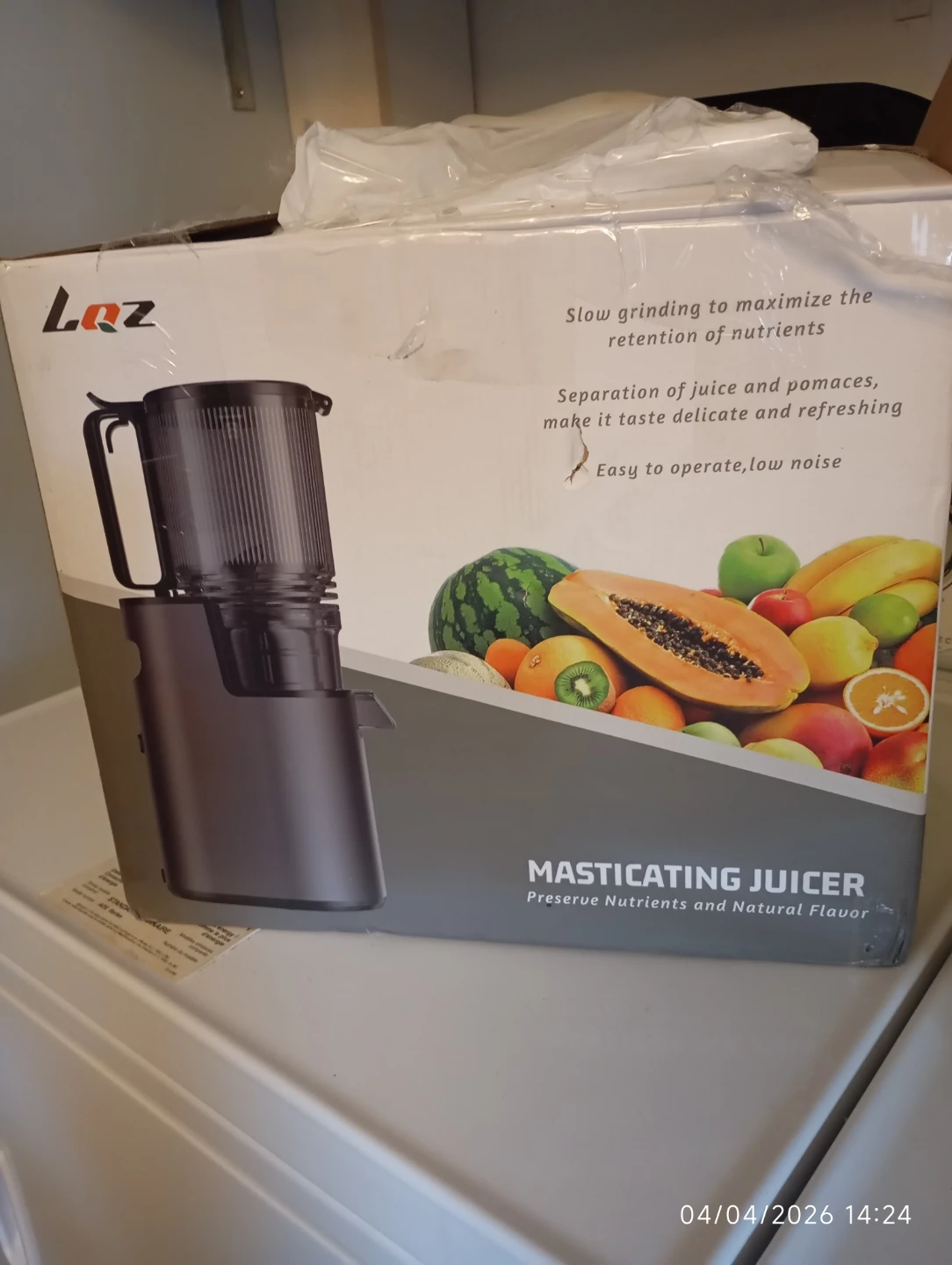 LQZ Masticating Juicer