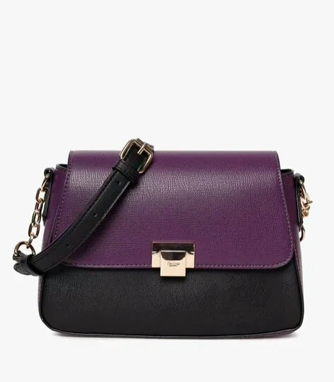 Dune London Purple & Black Shoulder Bag