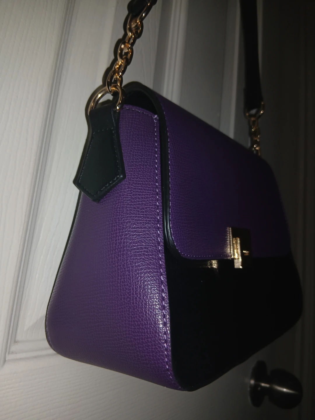 Dune London Purple & Black Shoulder Bag - photo 2