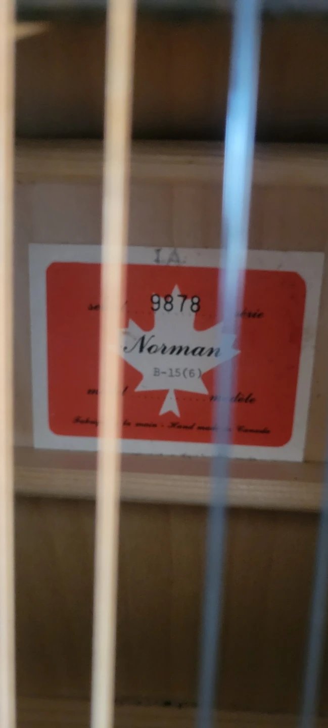 Norman acoustic guitar - photo 2