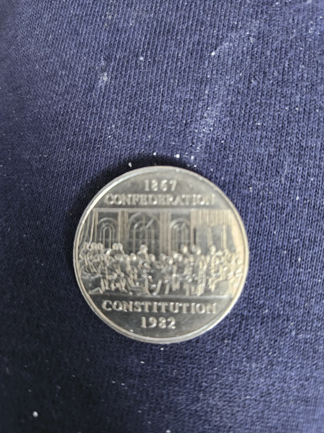 Canada 1982 Confederation Dollar Coin