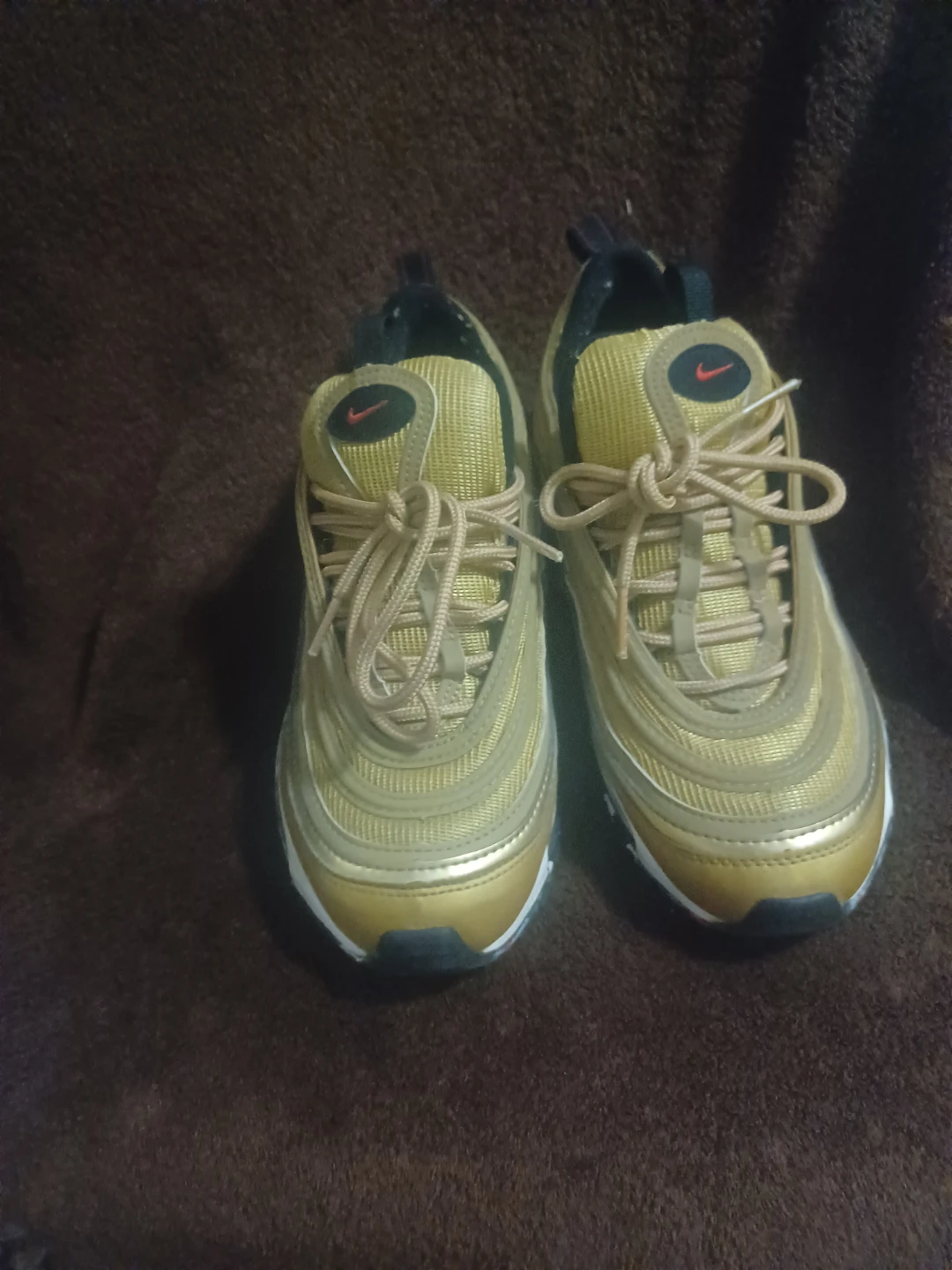 Nike air max 97 gold medal size 5.5y - photo 2