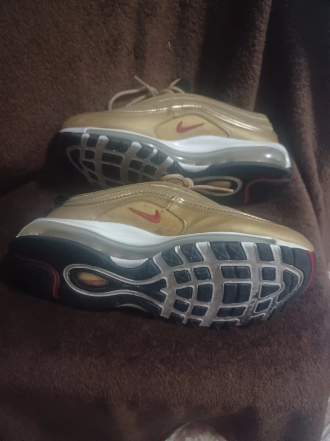 Nike air max 97 gold medal size 5.5y - photo 4