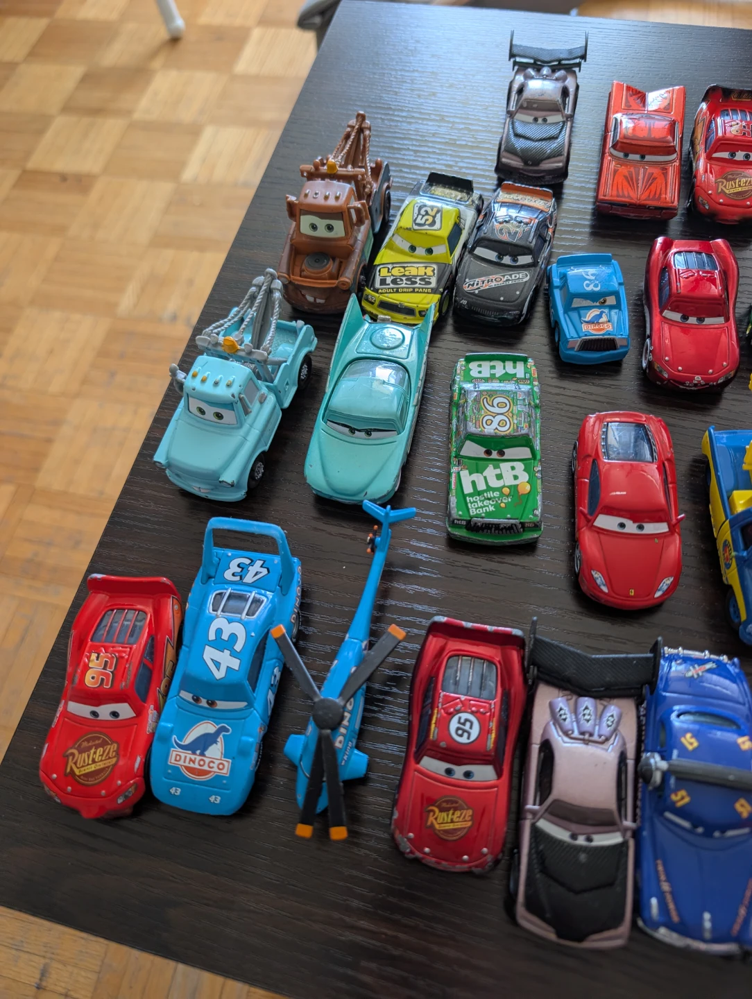 Disney Pixar Cars Diecast Lot 60+ Lightning McQueen Mater Bundle - photo 5