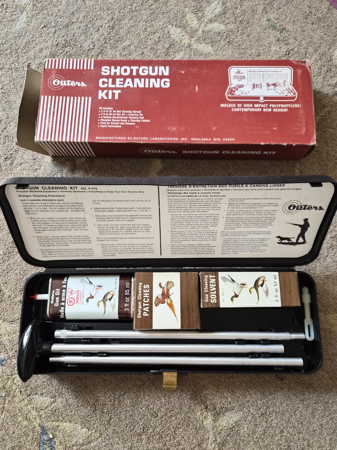 Outers Shotgun Cleaning Kit No. P-478