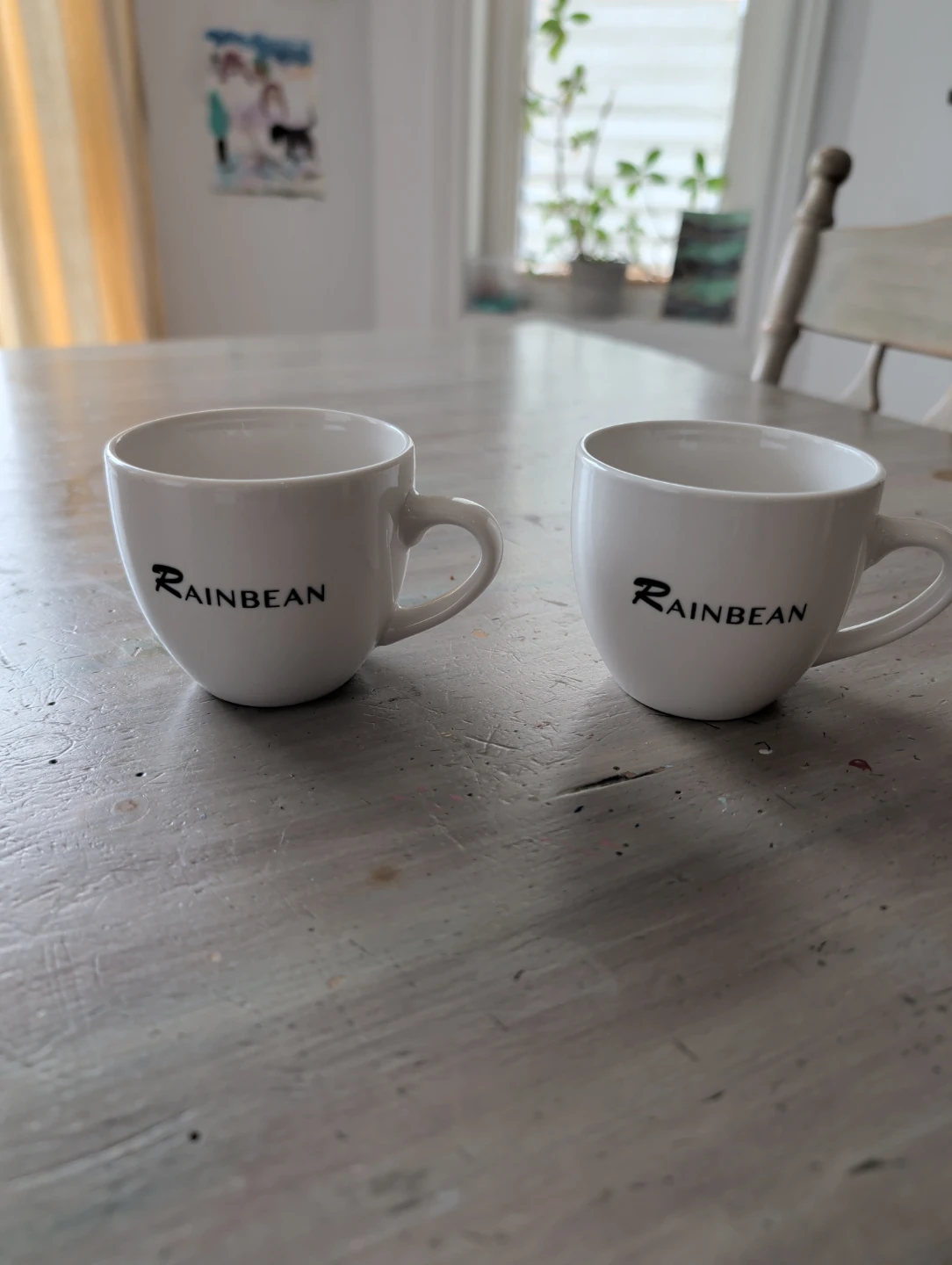 RAINBEAN espresso Mugs - Set of 2