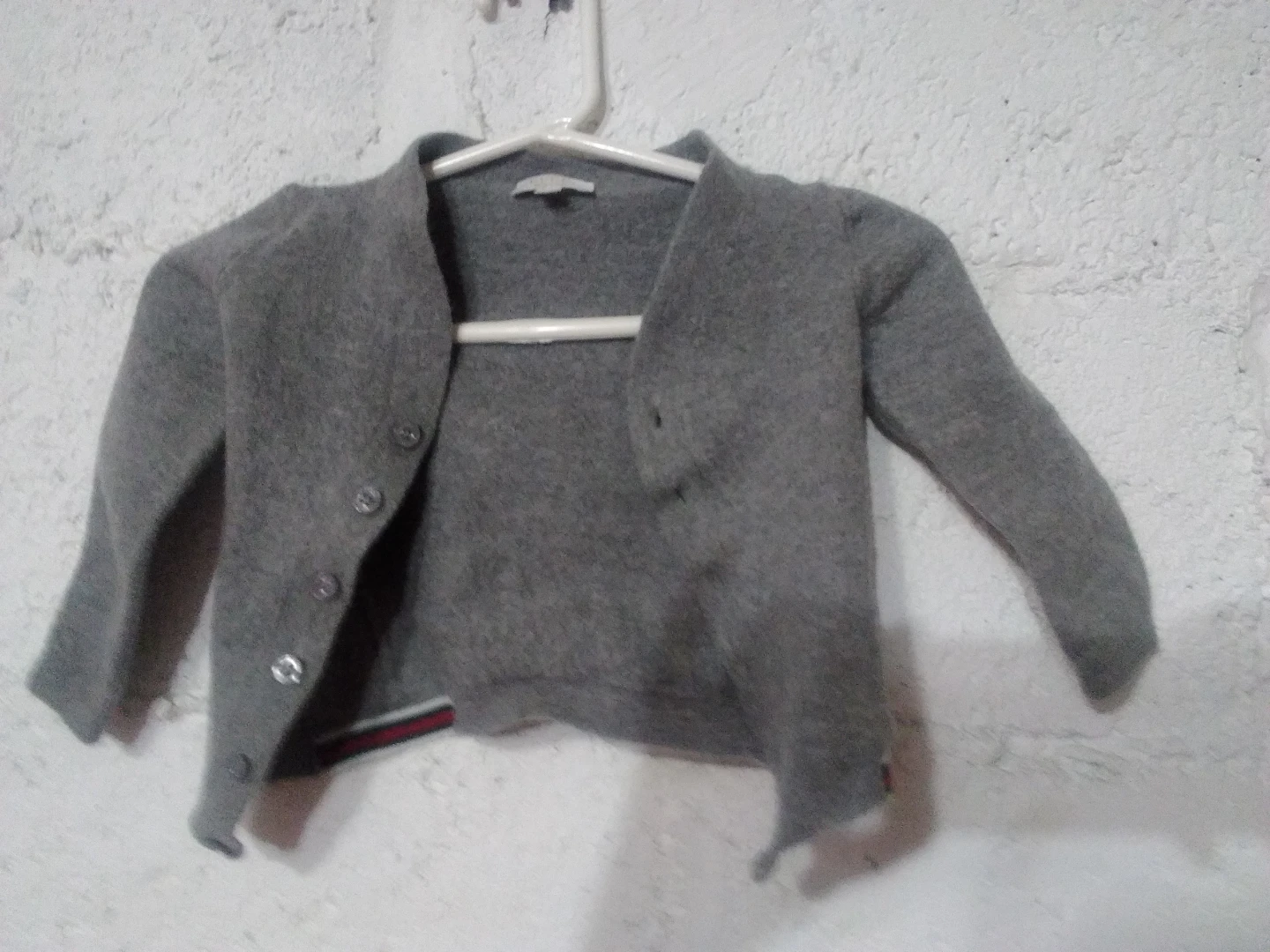 Gucci Baby Cardigan Gray