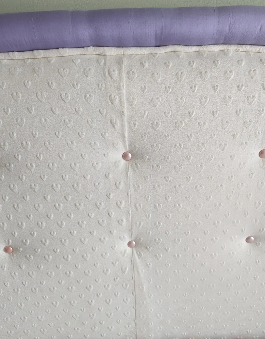 Custom-Made dupioni silk and velvet custom headboard - photo 2