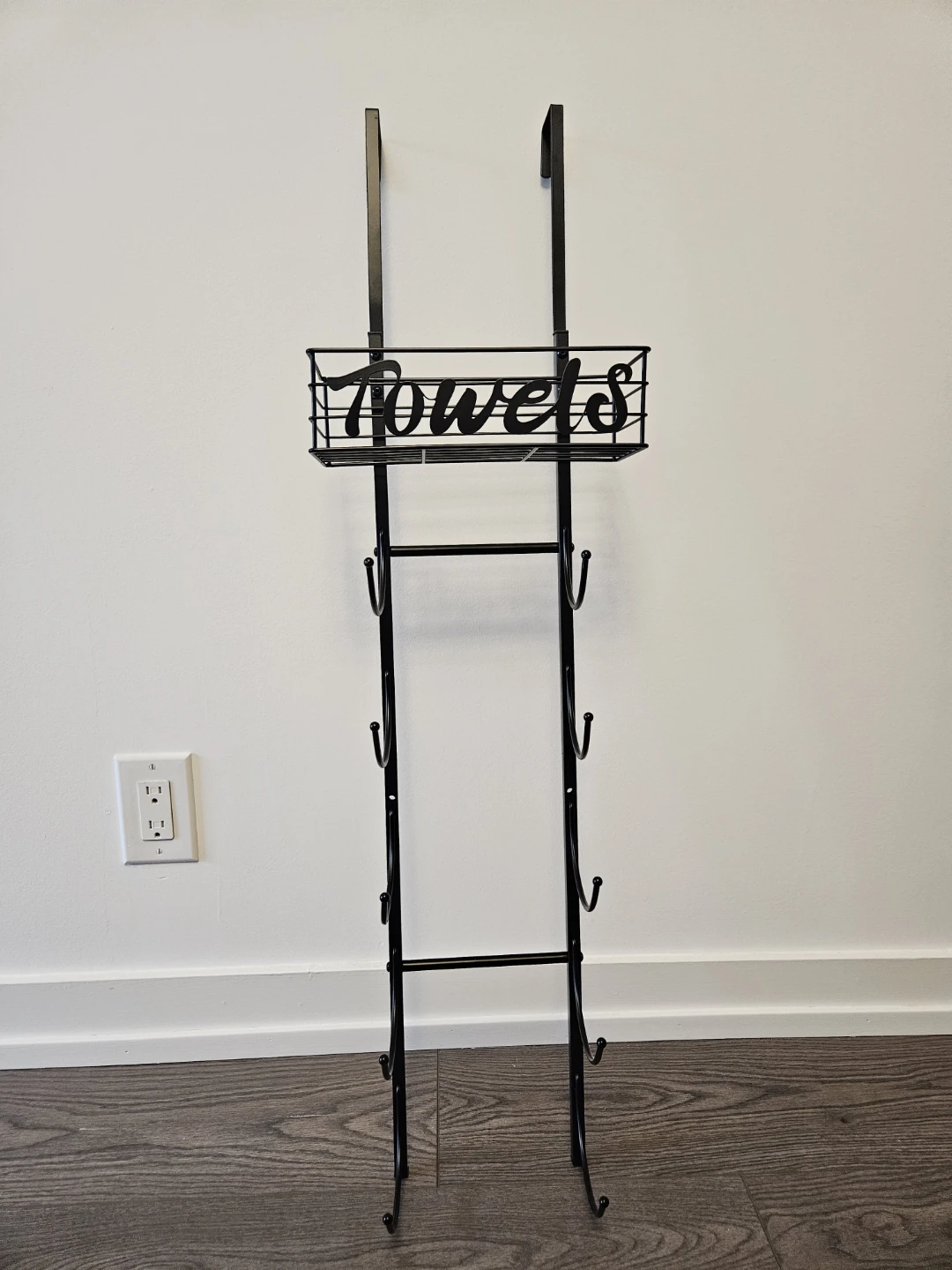 Over-the-Door Towel Rack