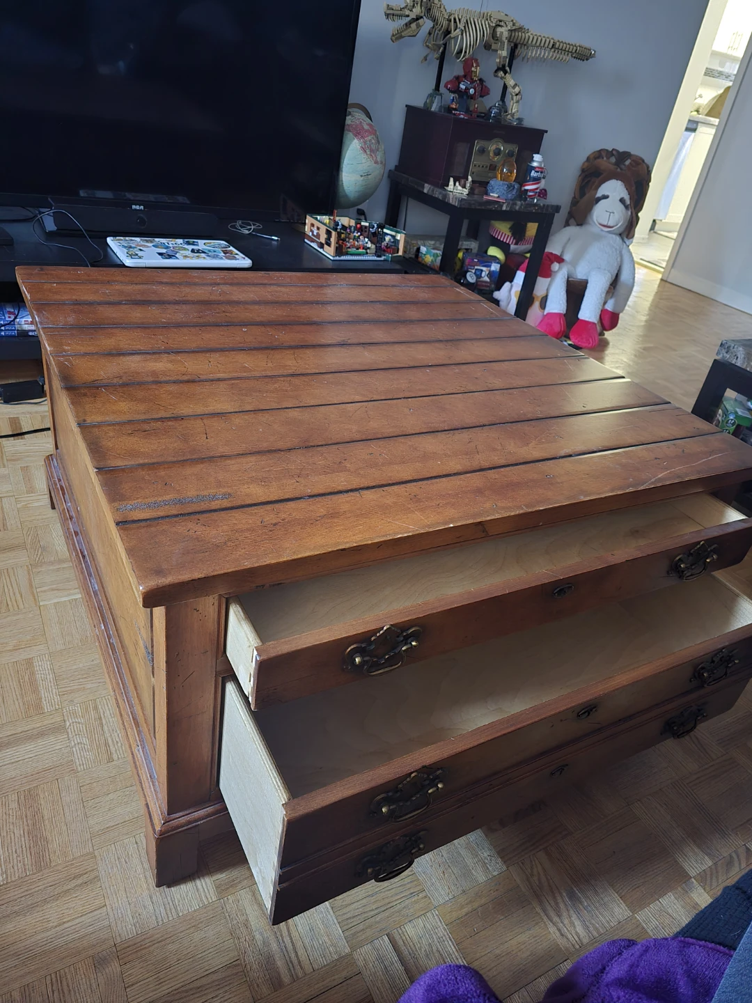 Century Coffee Table with Drawers - photo 2
