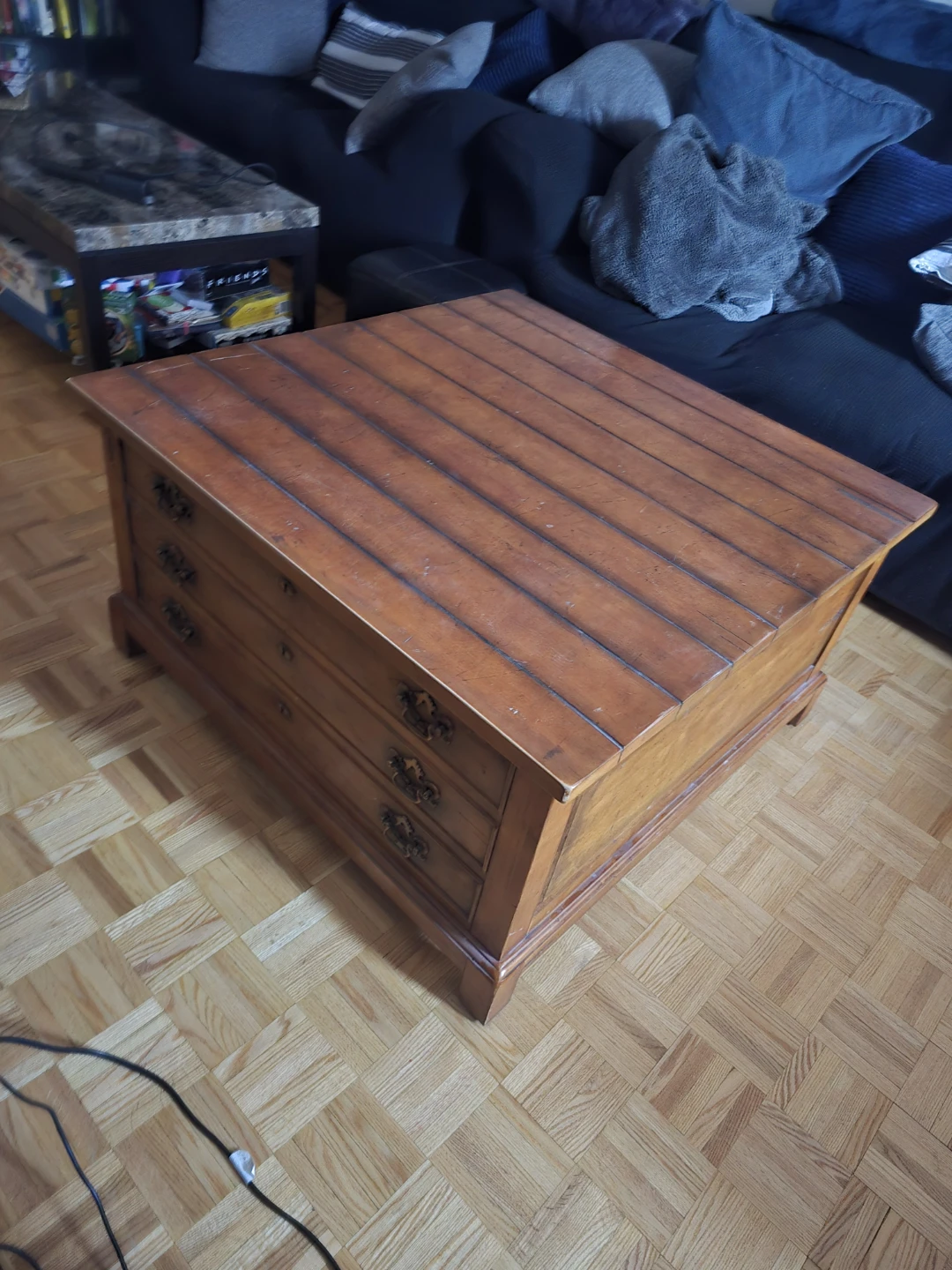 Century Coffee Table with Drawers - photo 4