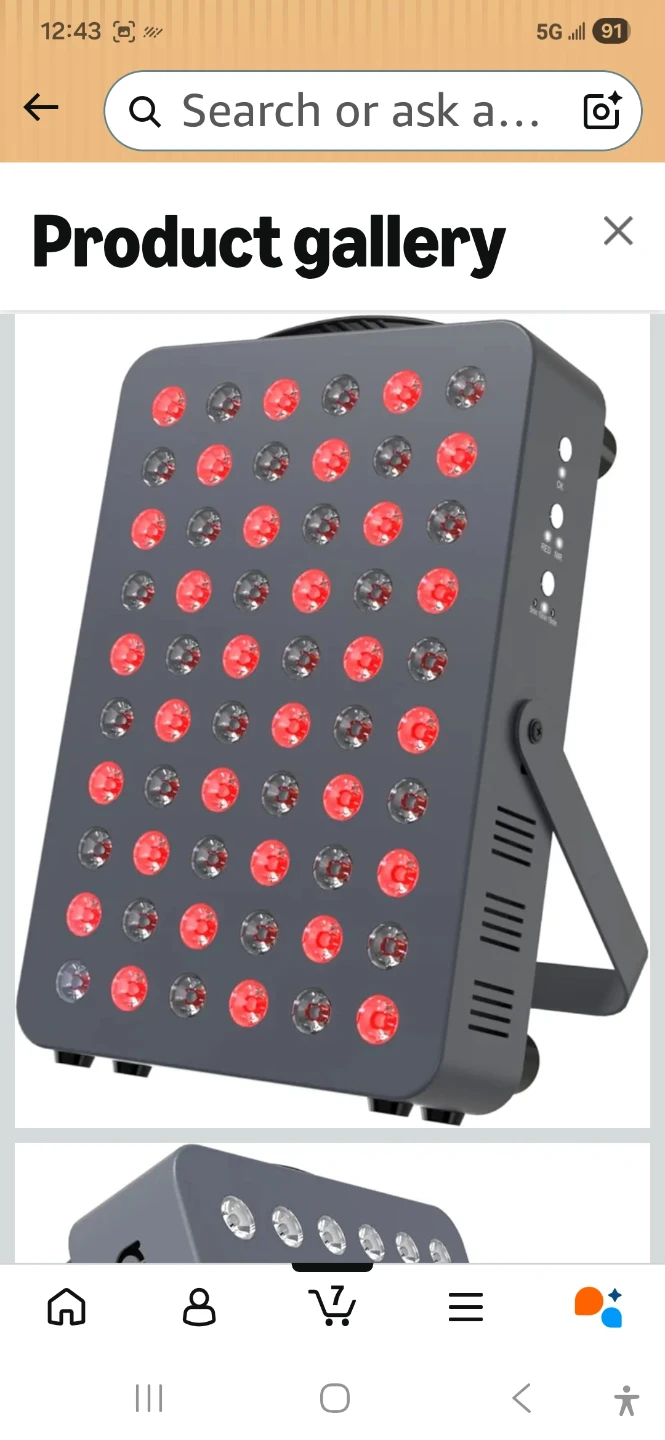 Hooga Red Light Therapy Panel 60 LEDs