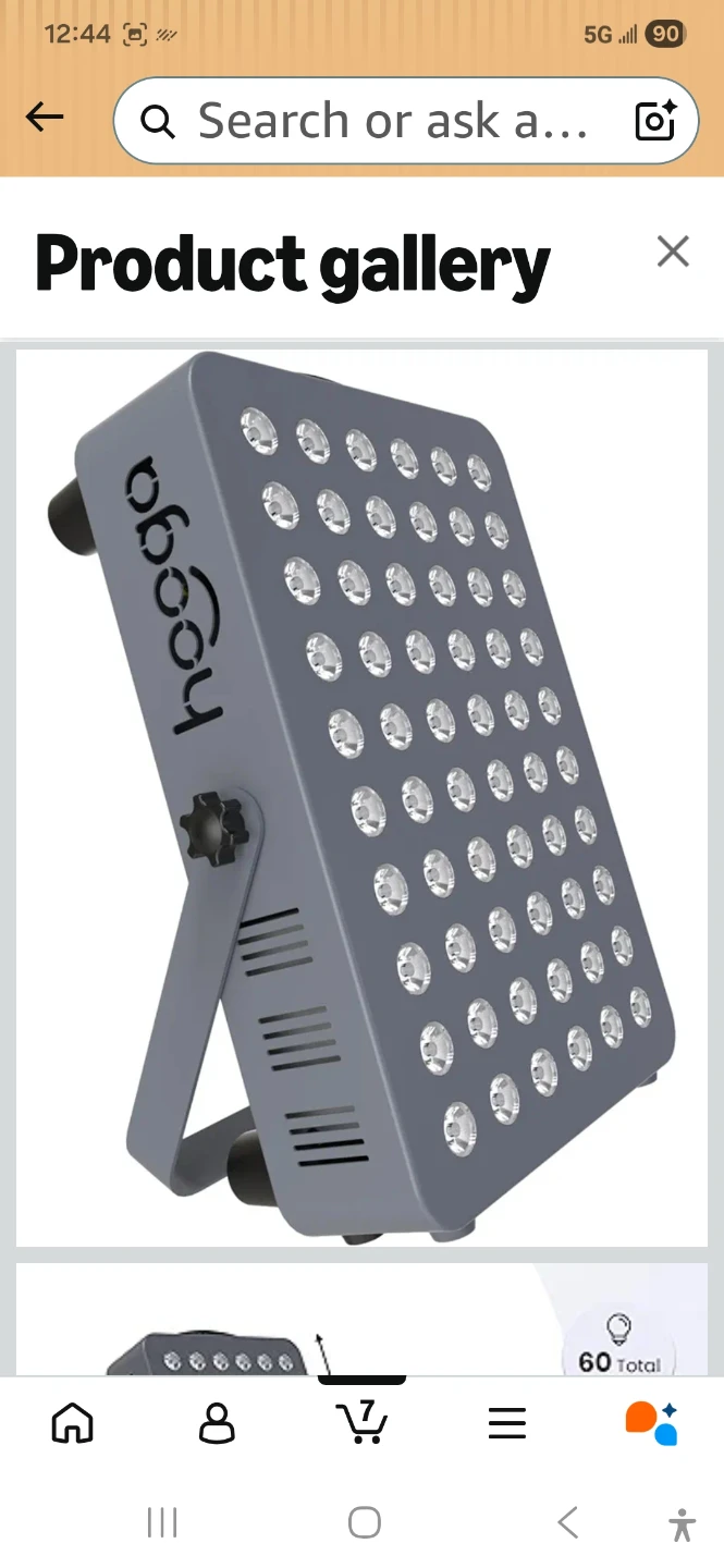 Hooga Red Light Therapy Panel 60 LEDs - photo 2
