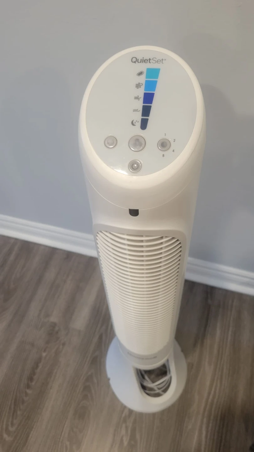 Honeywell HYF260WC QuietSet Tower Fan - photo 2