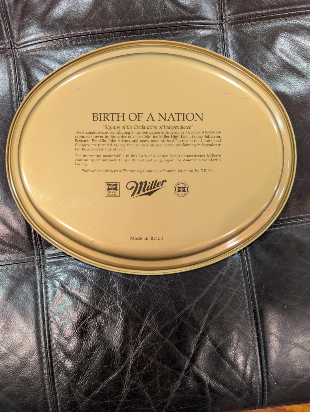 Vintage Miller Birth of a Nation "Signing of the Declaration - photo 2