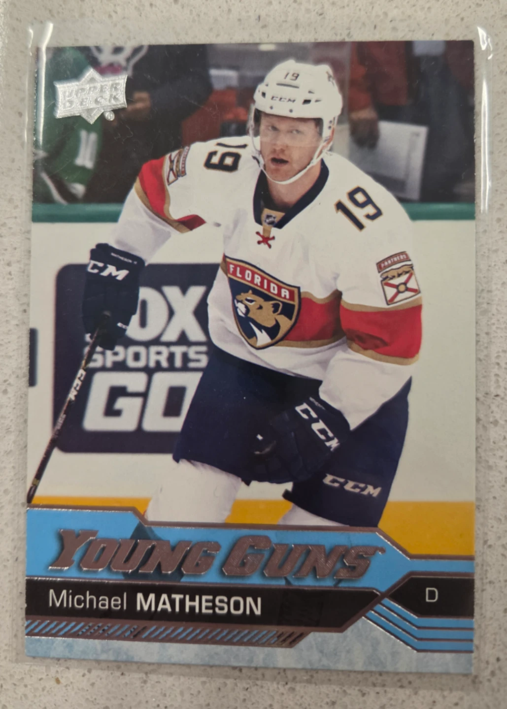 Upper Deck Young Guns Michael Matheson Hockey Card