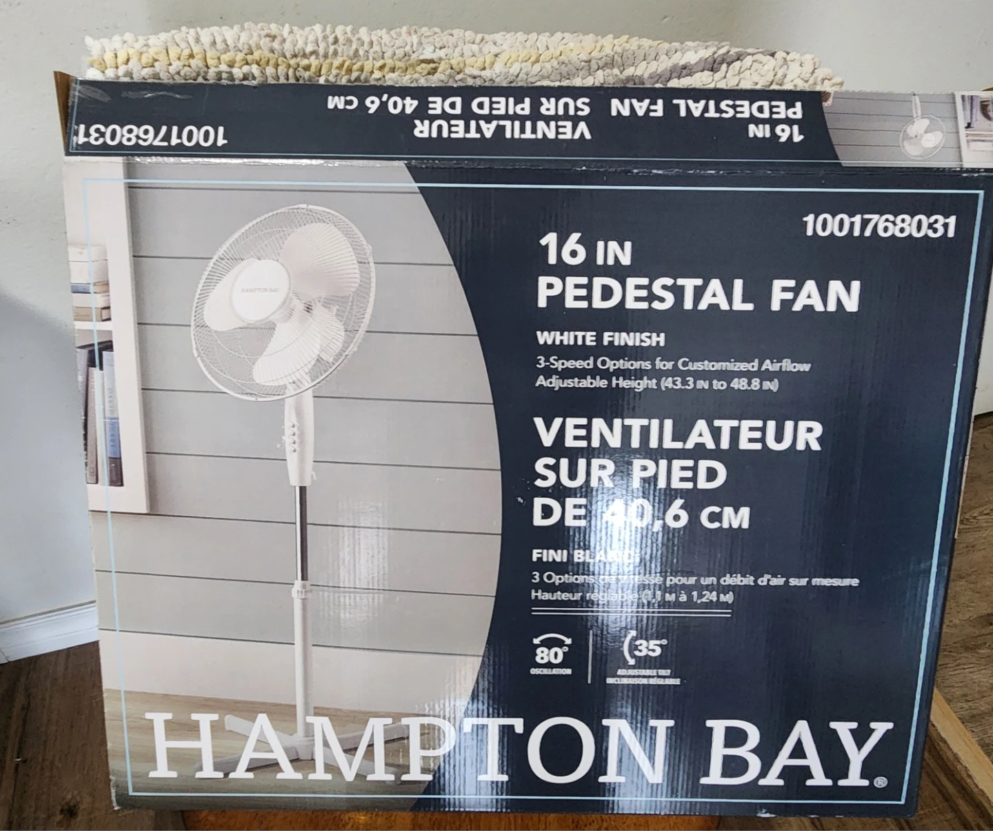 Hampton Bay 16 Inch Pedestal Fan