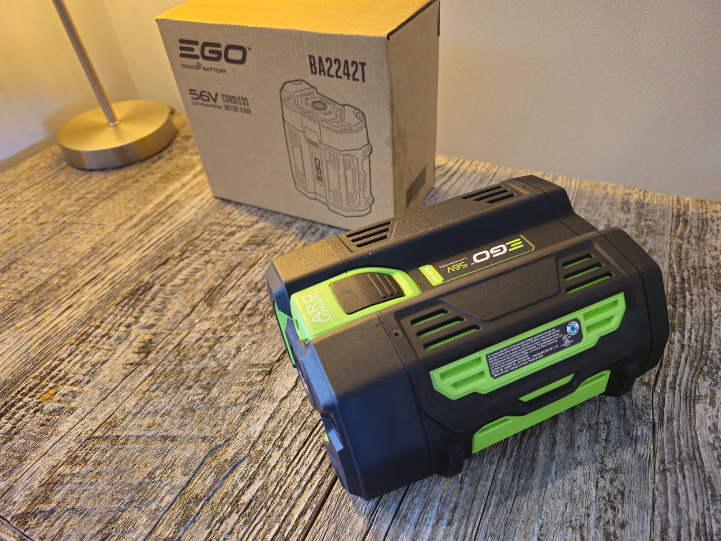 EGO 56V 4.0 Ah Lithium-Ion Battery BA2242T - photo 3