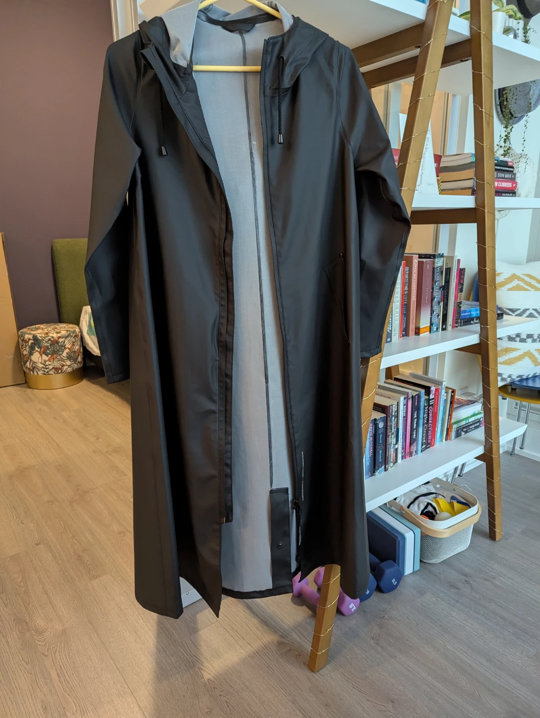 STUTTERHEIM Black Raincoat XXS