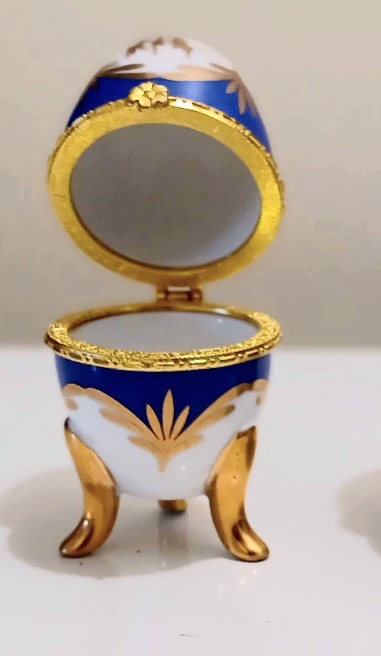 Decorative Egg Trinket Box - photo 2