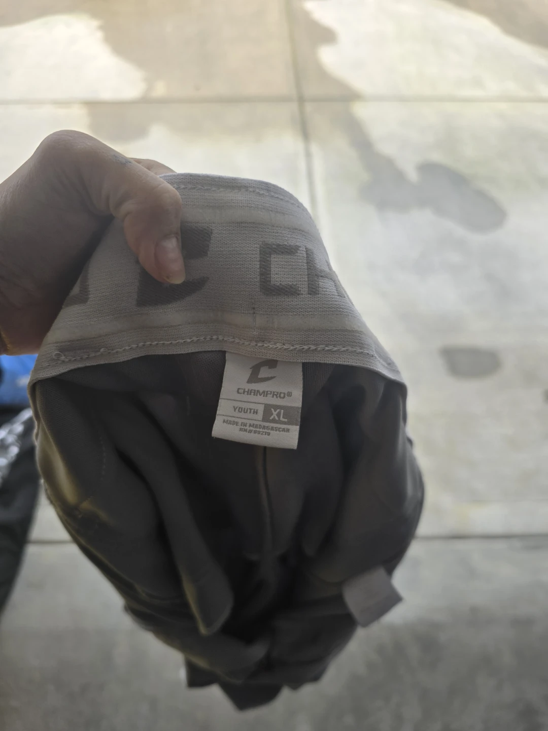 Champro Youth Baseball Pants XL Grey - photo 3