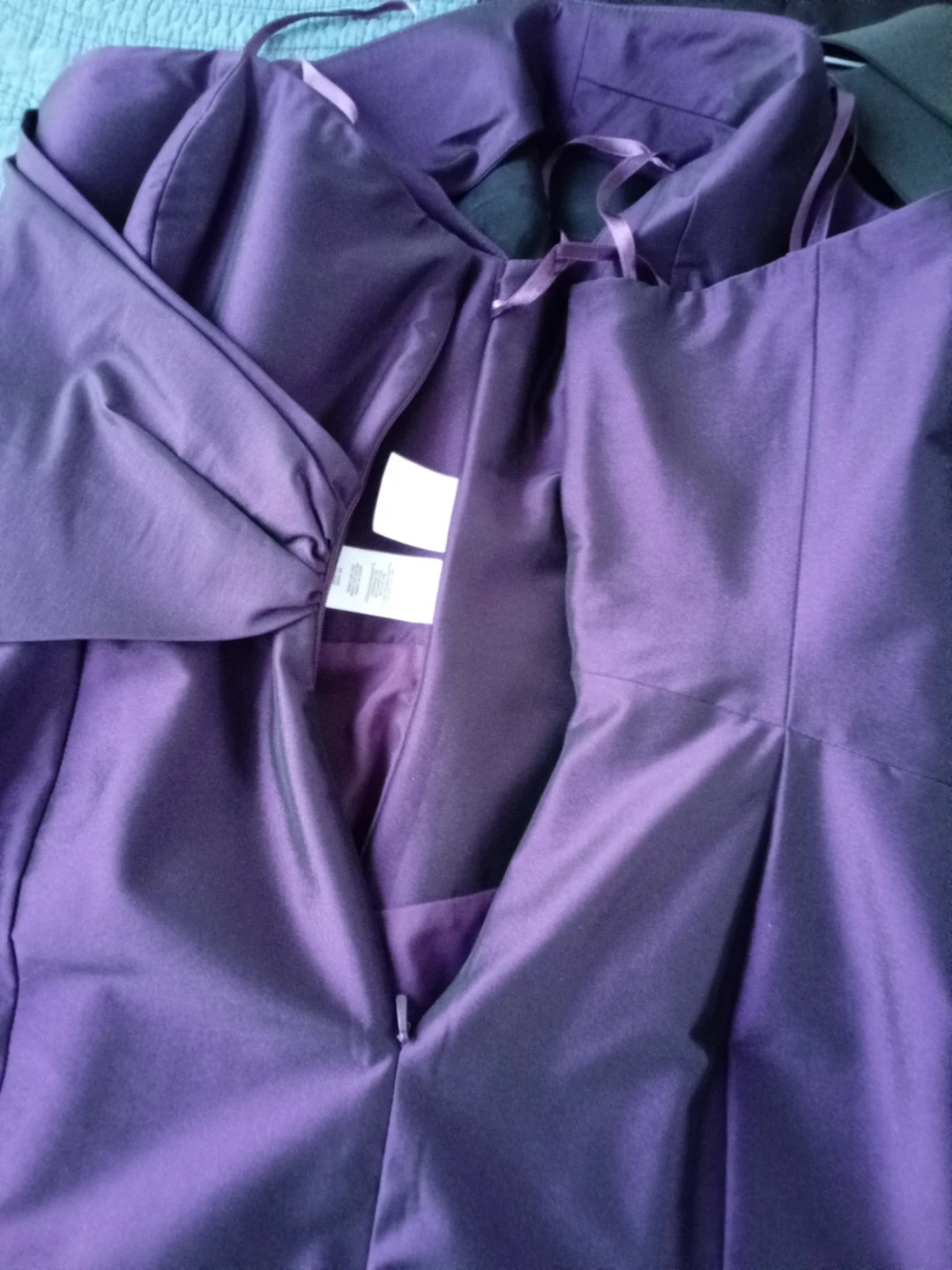 Jones New York Purple One-Shoulder Dress Size 4 - photo 4