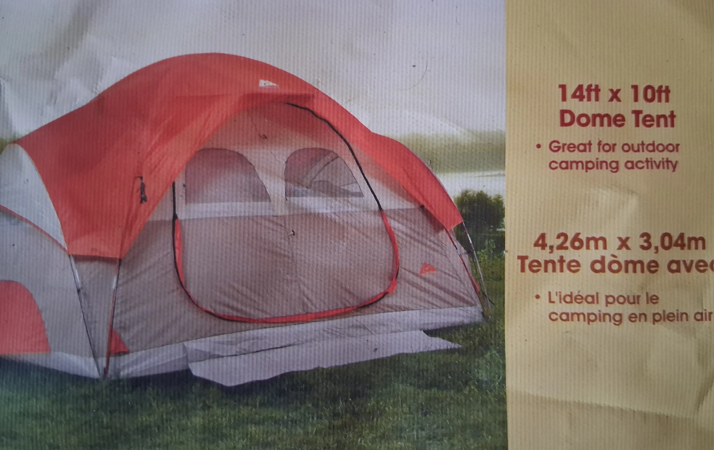 6 Person Dome Tent - 14ft x 10ft - photo 2