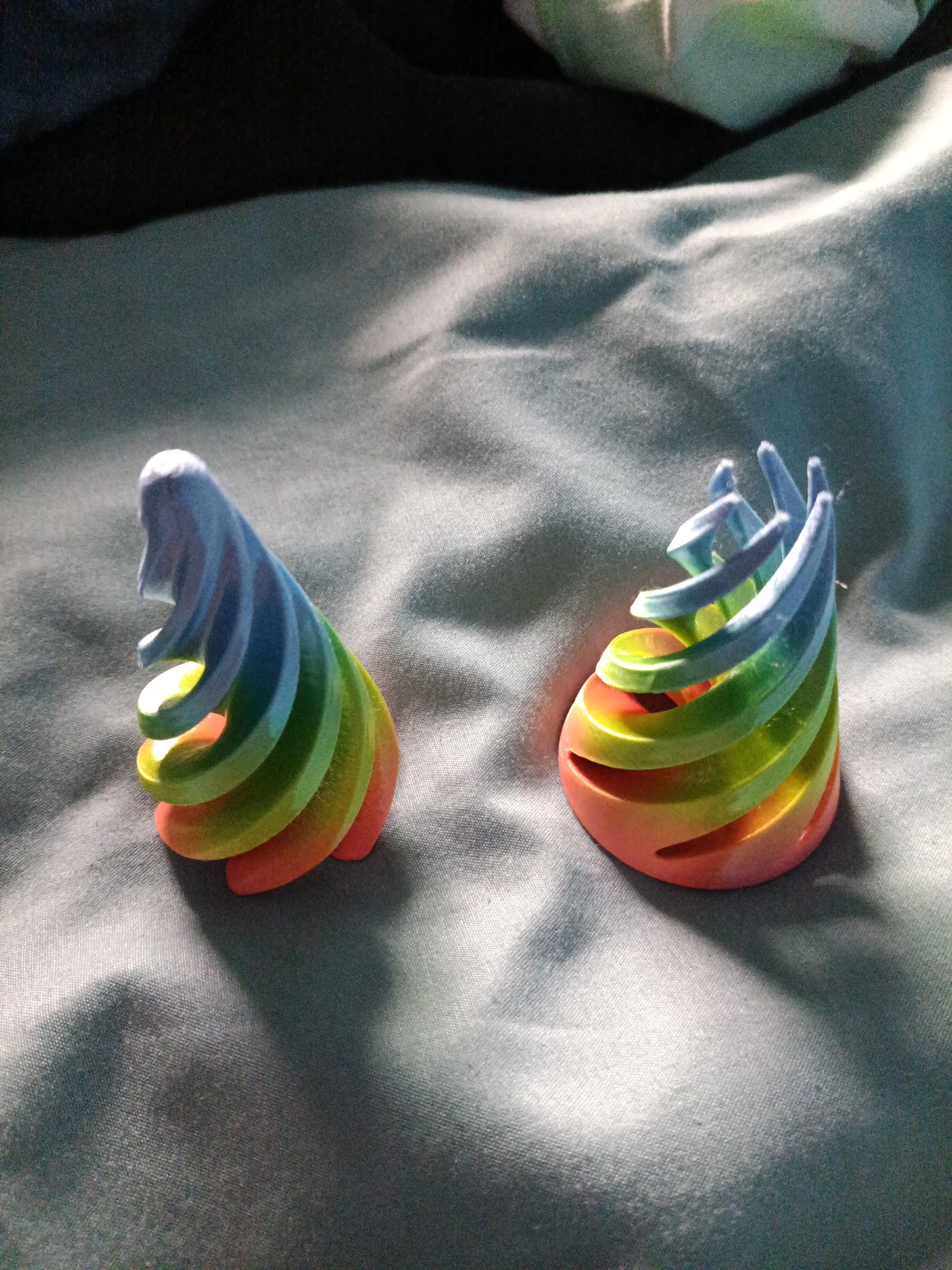Rainbow cone fidget.