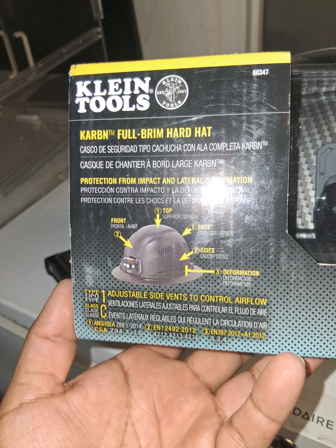 Carbon Fiber Hard Hat with Worklight - photo 3