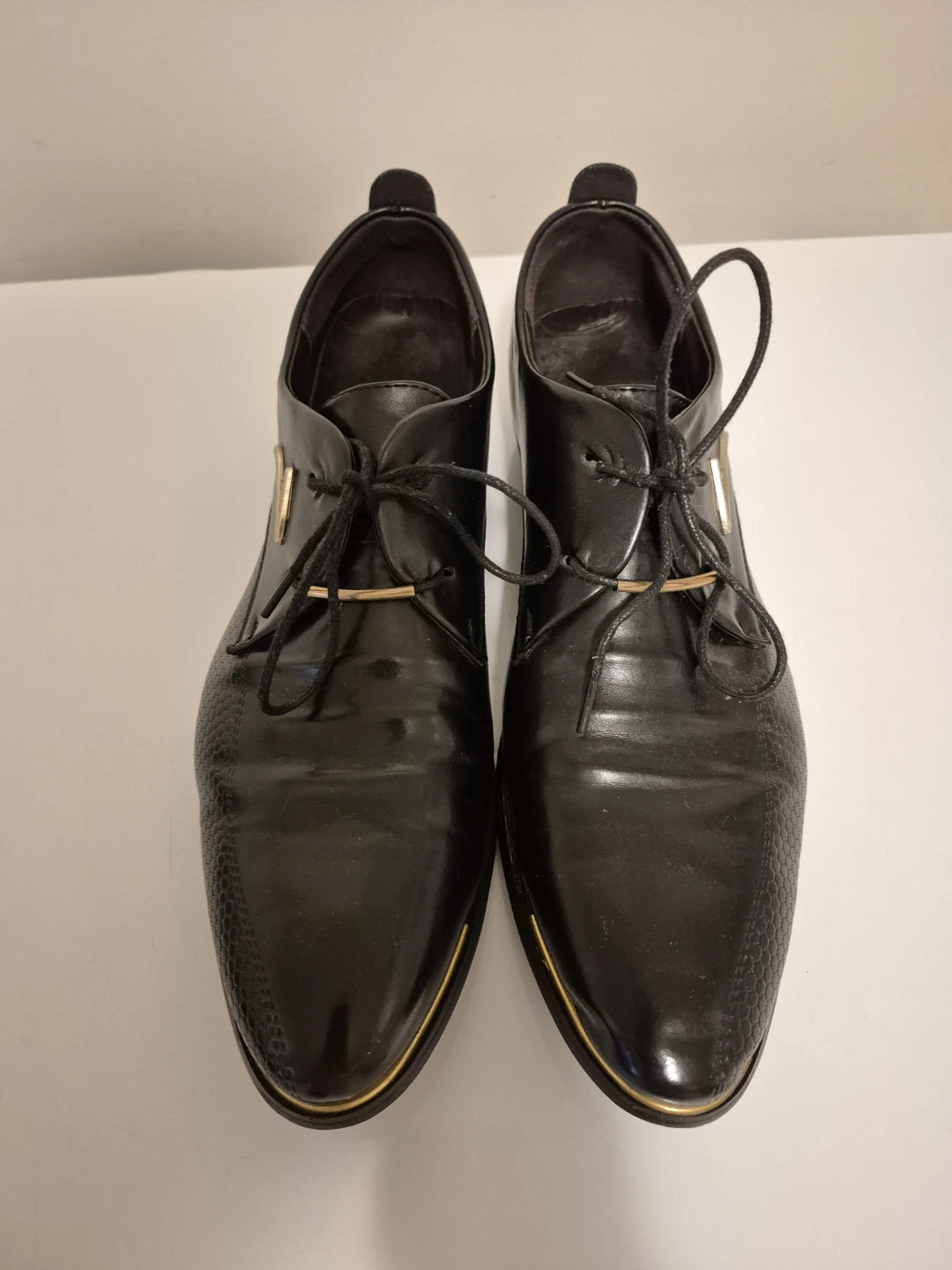 Men's Black Dress Shoes Size 11 - photo 2