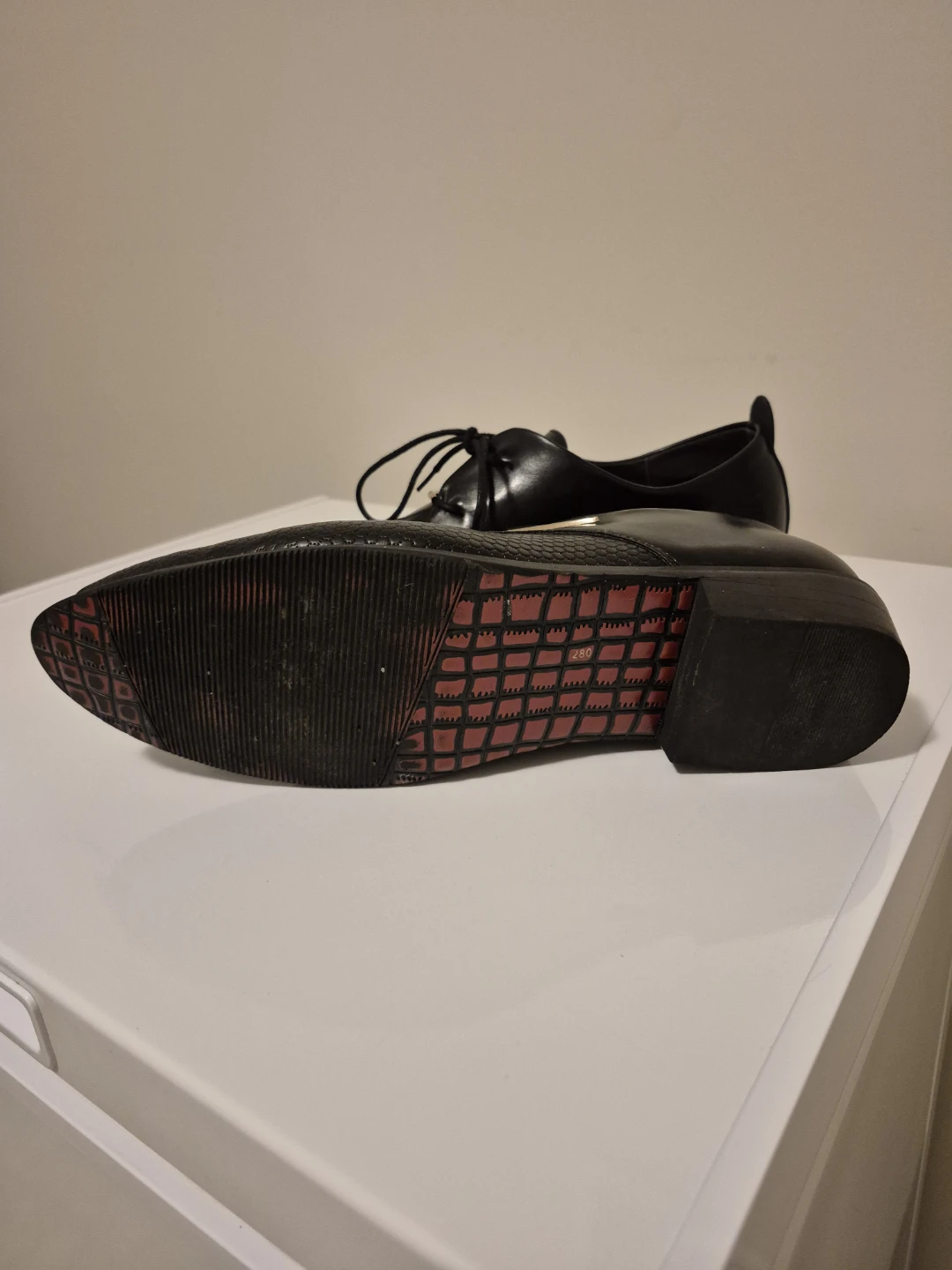 Men's Black Dress Shoes Size 11 - photo 3