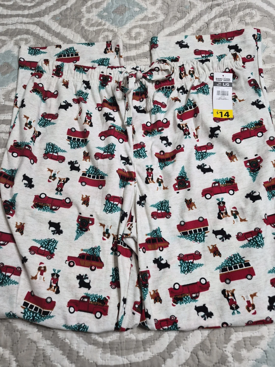 Men's Size Large Flennal  Christmas Holiday PJ Pants - photo 5
