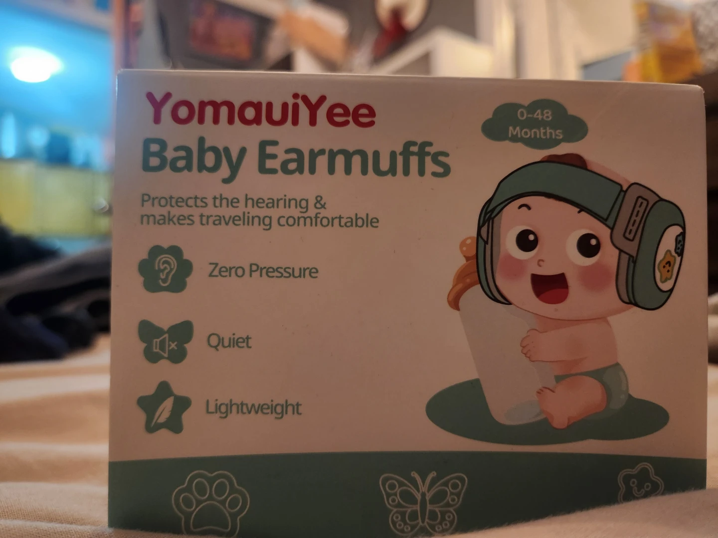 Yomauiyee Baby Earmuffs for 0-48 Months